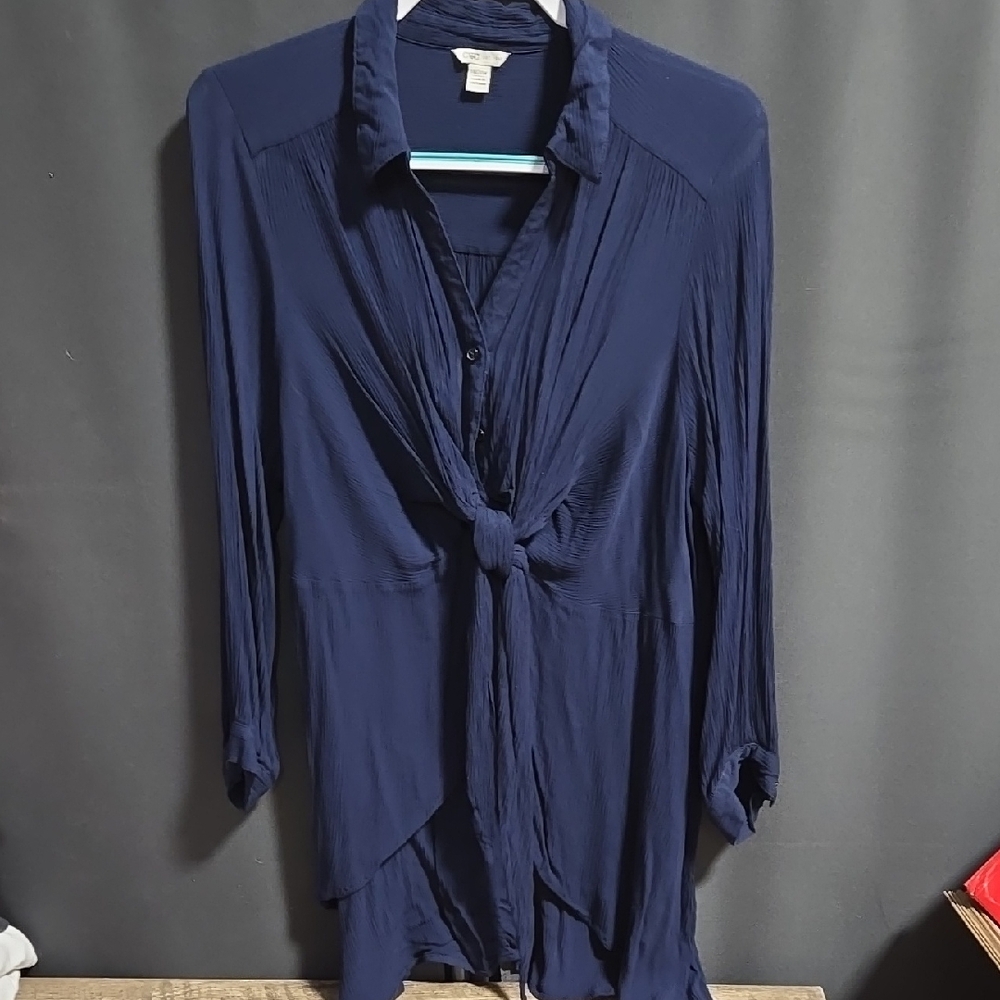 Women's Navy Blue Blouse